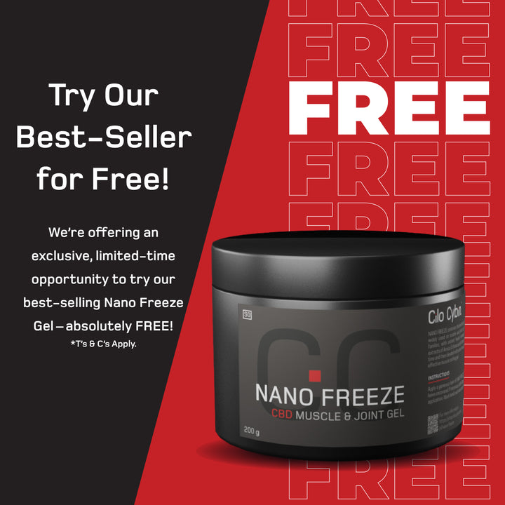 FREE - CBD - Nano Freeze Muscle & Joint Gel